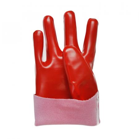 Маслостойкие перчатки с покрытием из ПВХ
