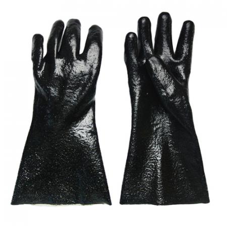 черные механические рабочие перчатки