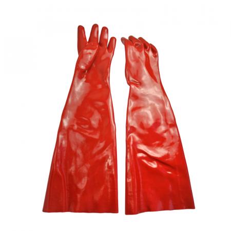 60см красный ПВХ химический полный рукав