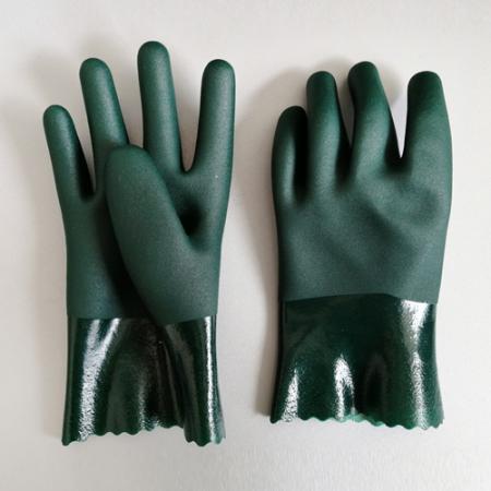 зеленые кислотостойкие перчатки