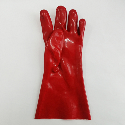 red gloves